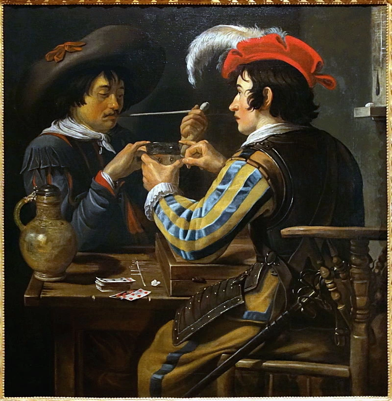 Giocatori di carte - musée de Cambrai